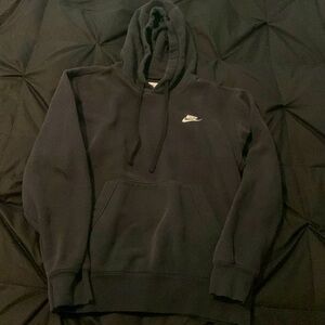 Black Nike hoodie, size XS.